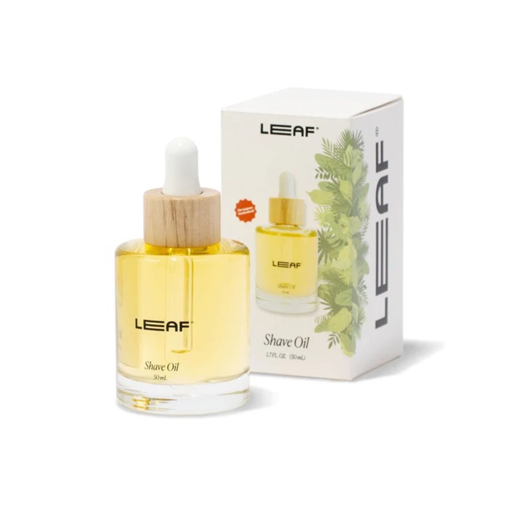 Leaf shave oil